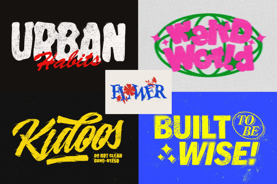 Grunge Urban Text Effect