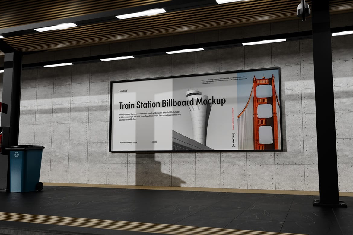 Advertising Billboard Mockup