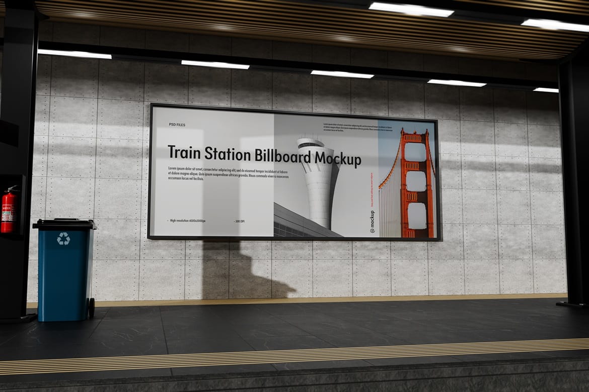 Advertising Billboard Mockup
