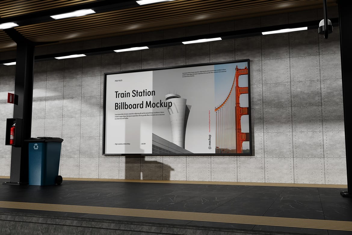 Advertising Billboard Mockup