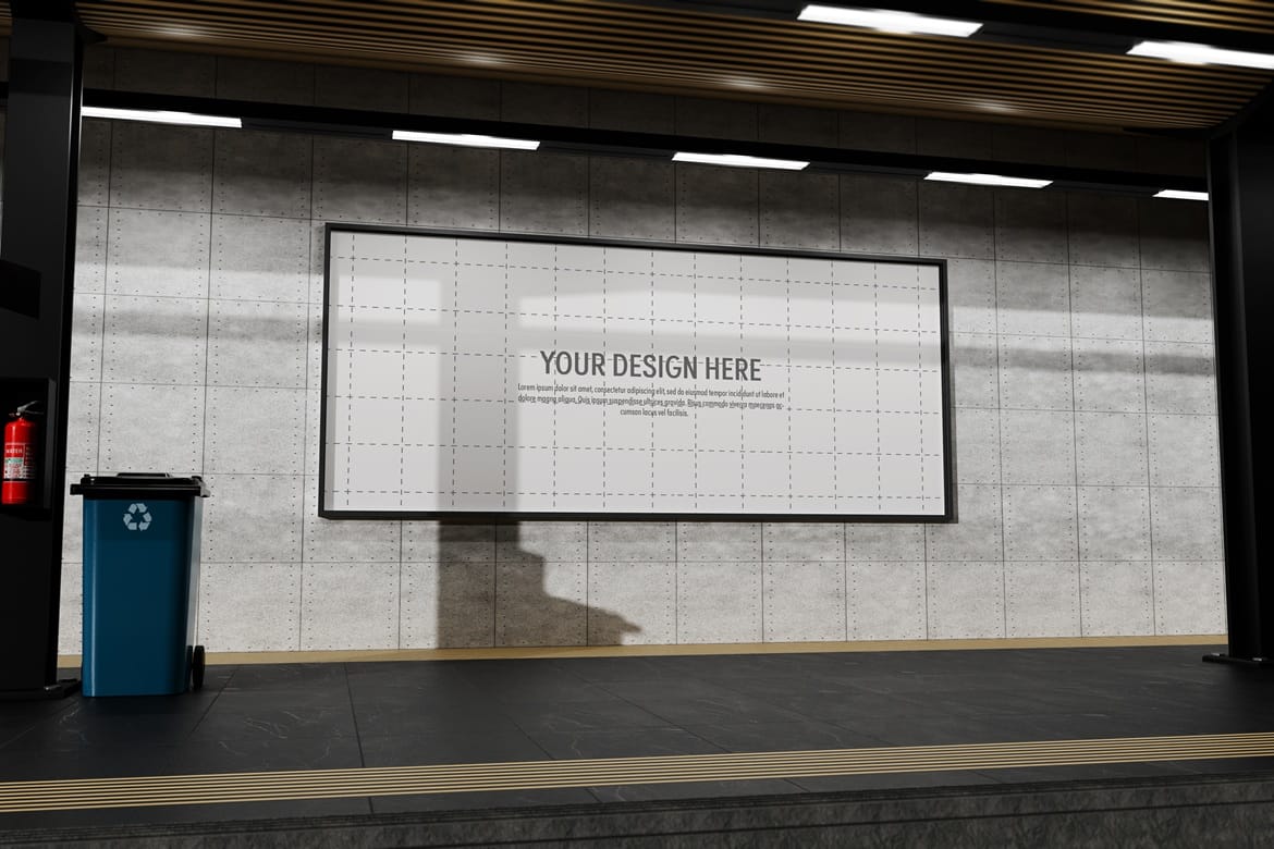 Advertising Billboard Mockup