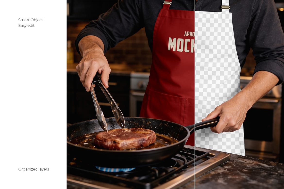Apron Mockup Set