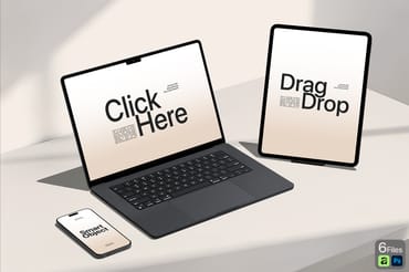 Realistic Multi Device Mockup