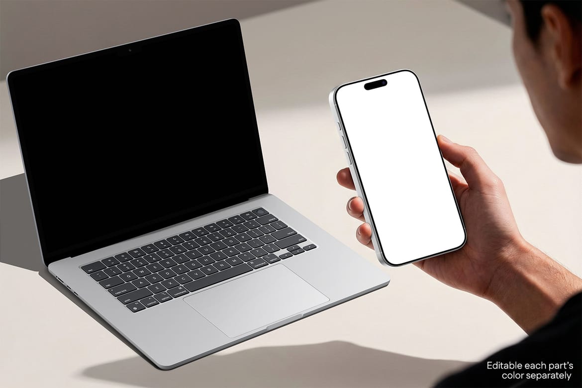 Realistic Multi Device Mockup