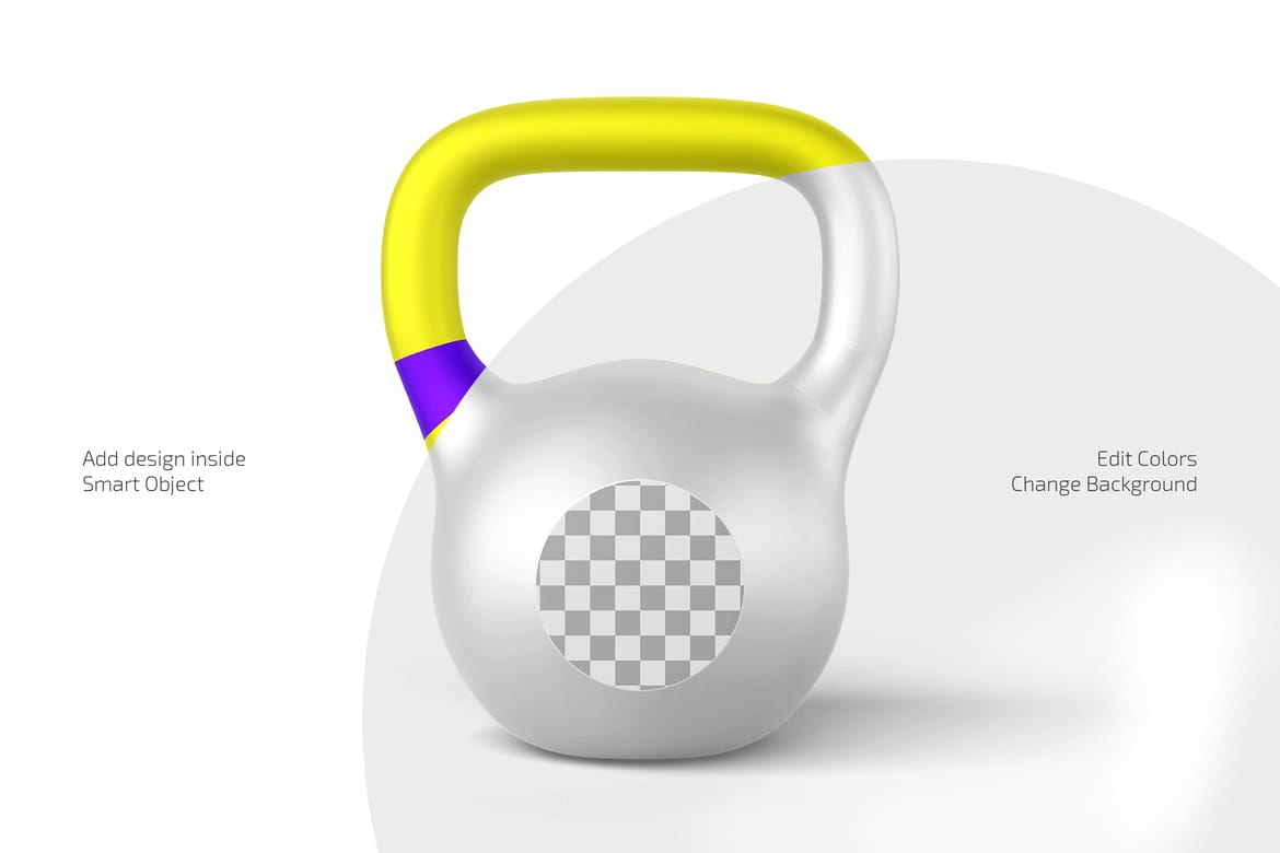 Kettlebell Mockup Set