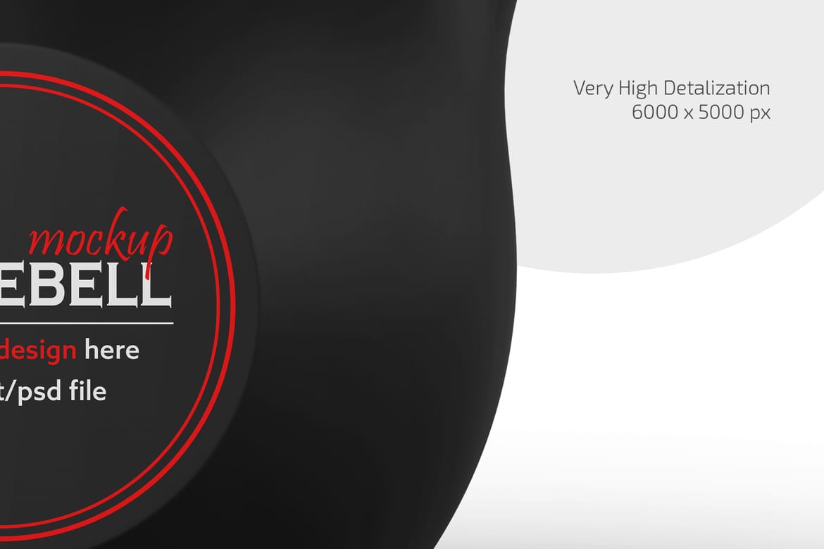 Kettlebell Mockup Set
