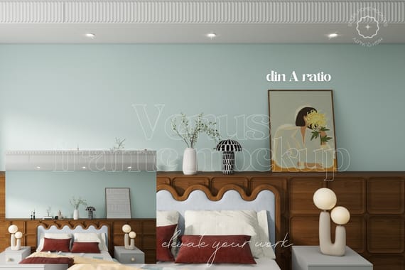 VENUS | Bedroom frame mockup set