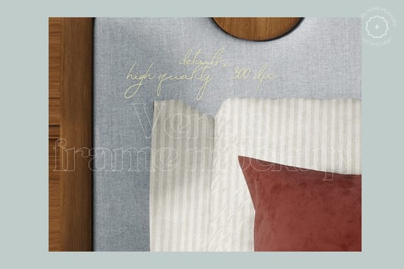 VENUS | Bedroom frame mockup set
