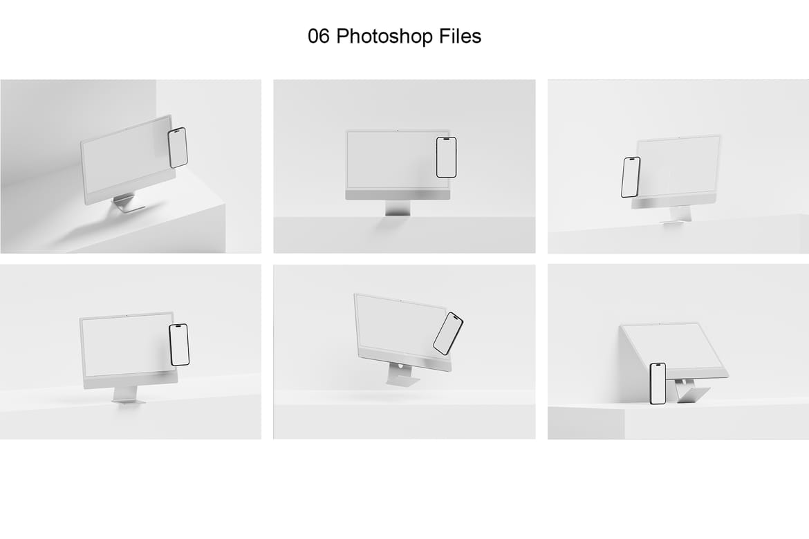 iMac and iPhone Mockup