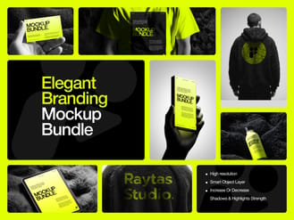  Elegant Branding Mockup Bundle