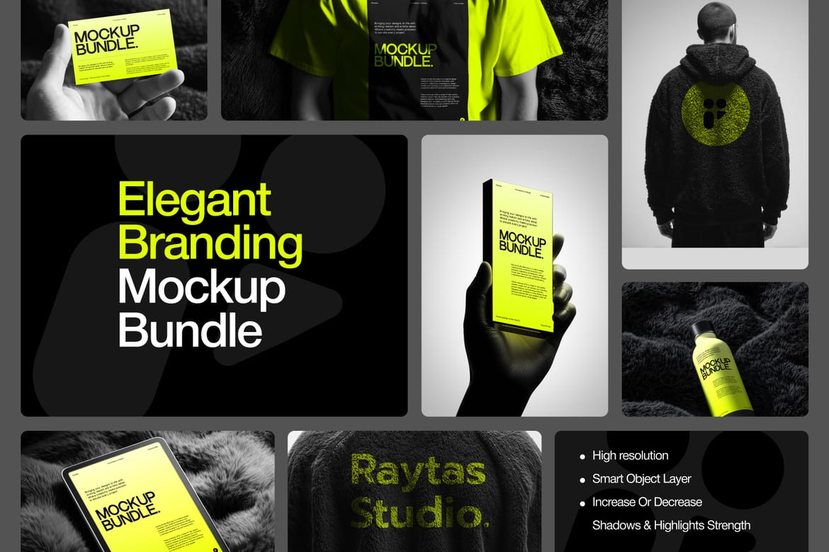  Elegant Branding Mockup Bundle