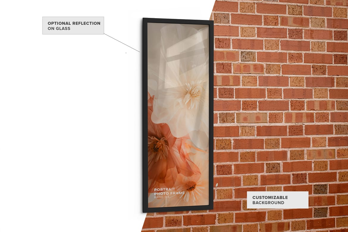 Photo Frame Mockup – Ratio 1x3