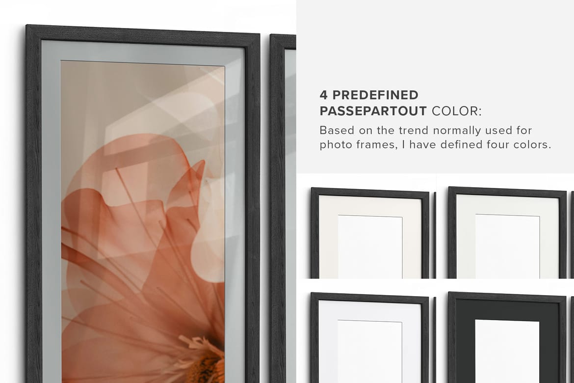 Photo Frame Mockup – Ratio 1x3