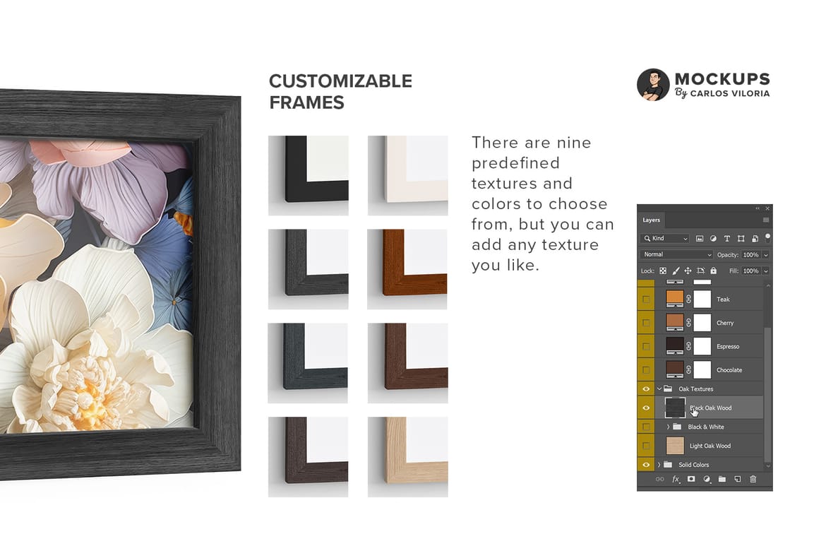 Small Photo Frame Mockup – Ratio 3x1
