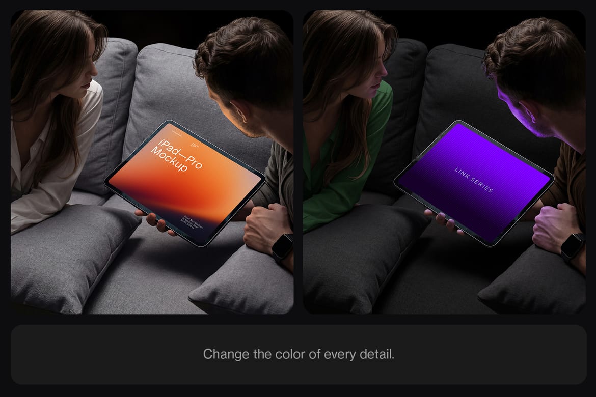 Smart Tech Device Mockups / Link Series