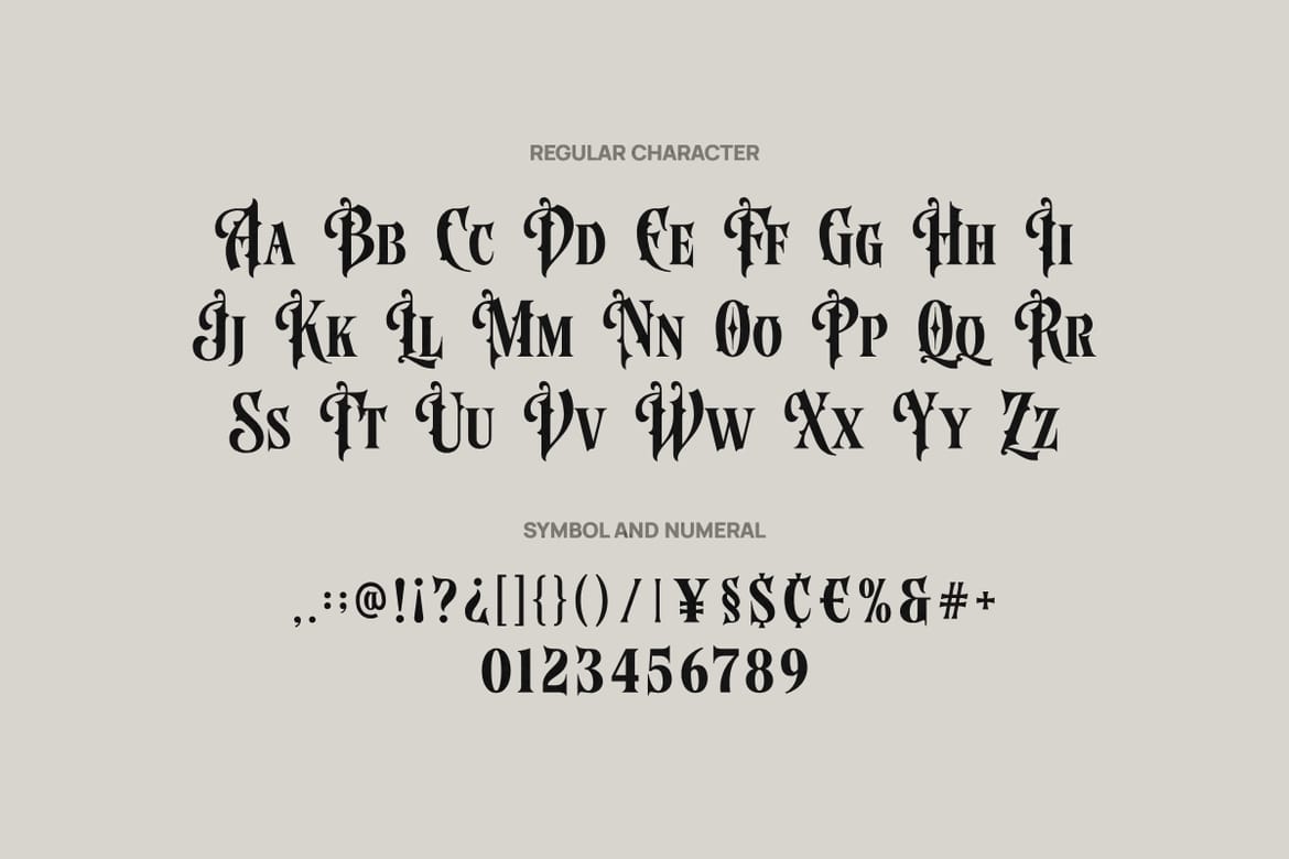 Athorie Fantasy Font