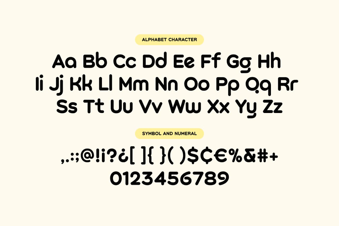 Cricon - Rounded Font