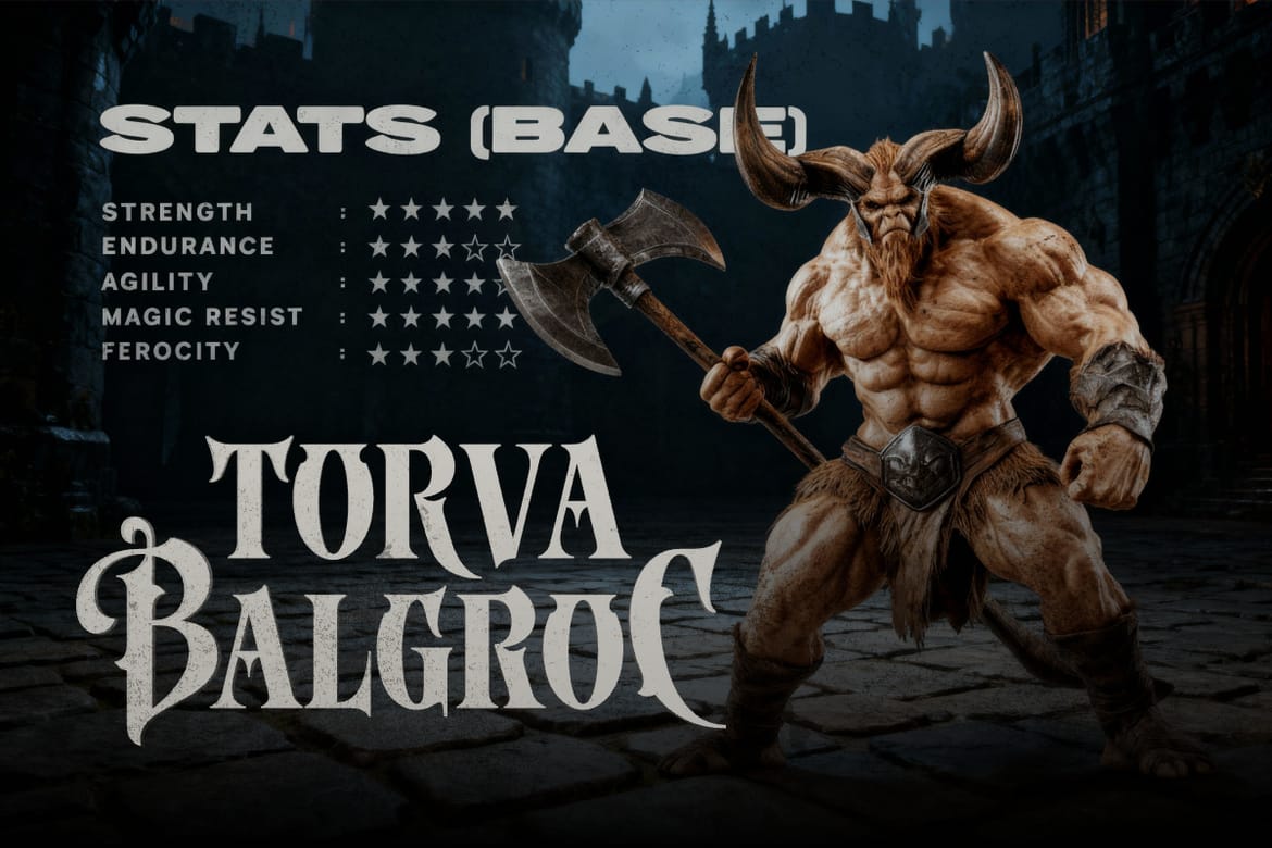 Athorie Fantasy Font