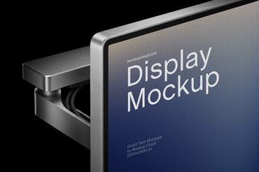 Display Close-Up Mockup / Link Series