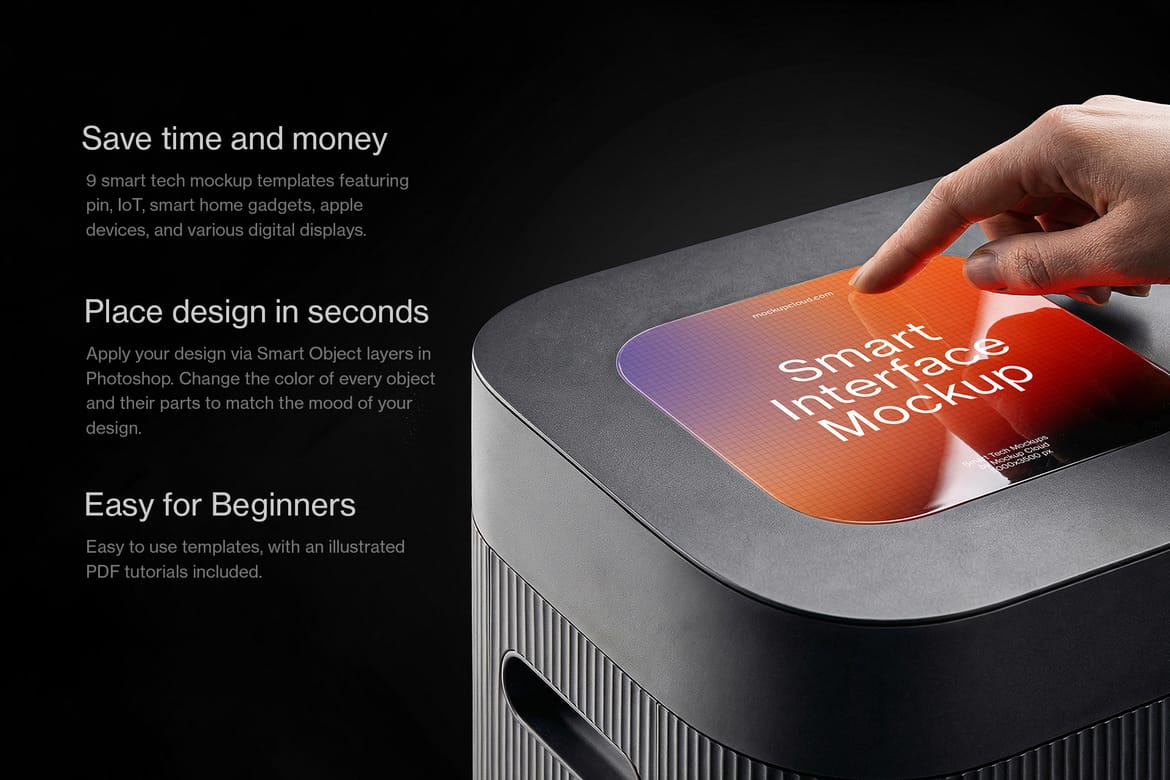 Smart Tech Device Mockups / Link Series