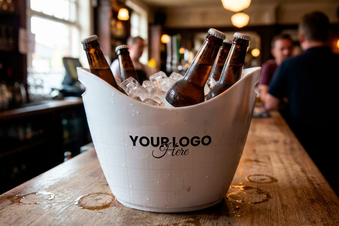 Beer Bucket Mockups