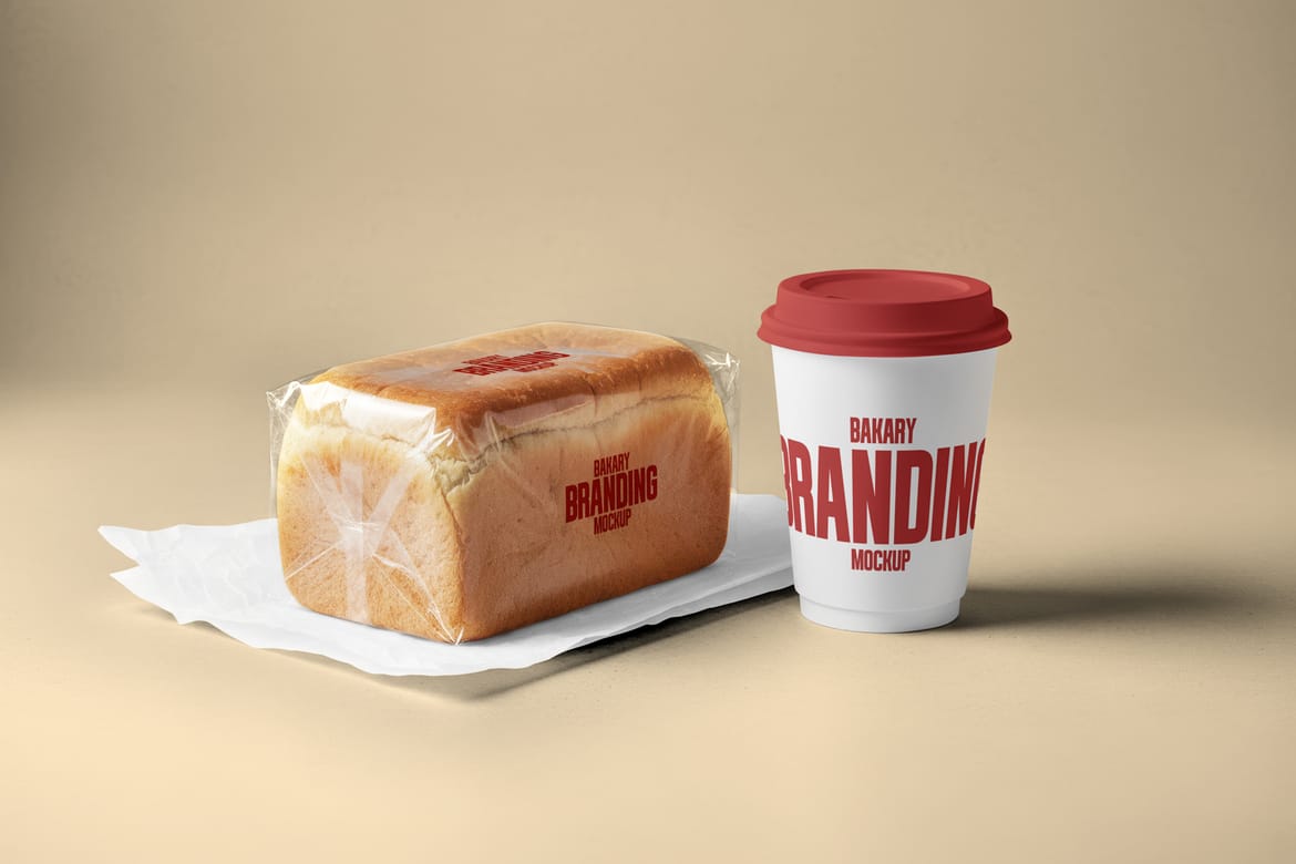 Bakery Branding and Packaging Mockup