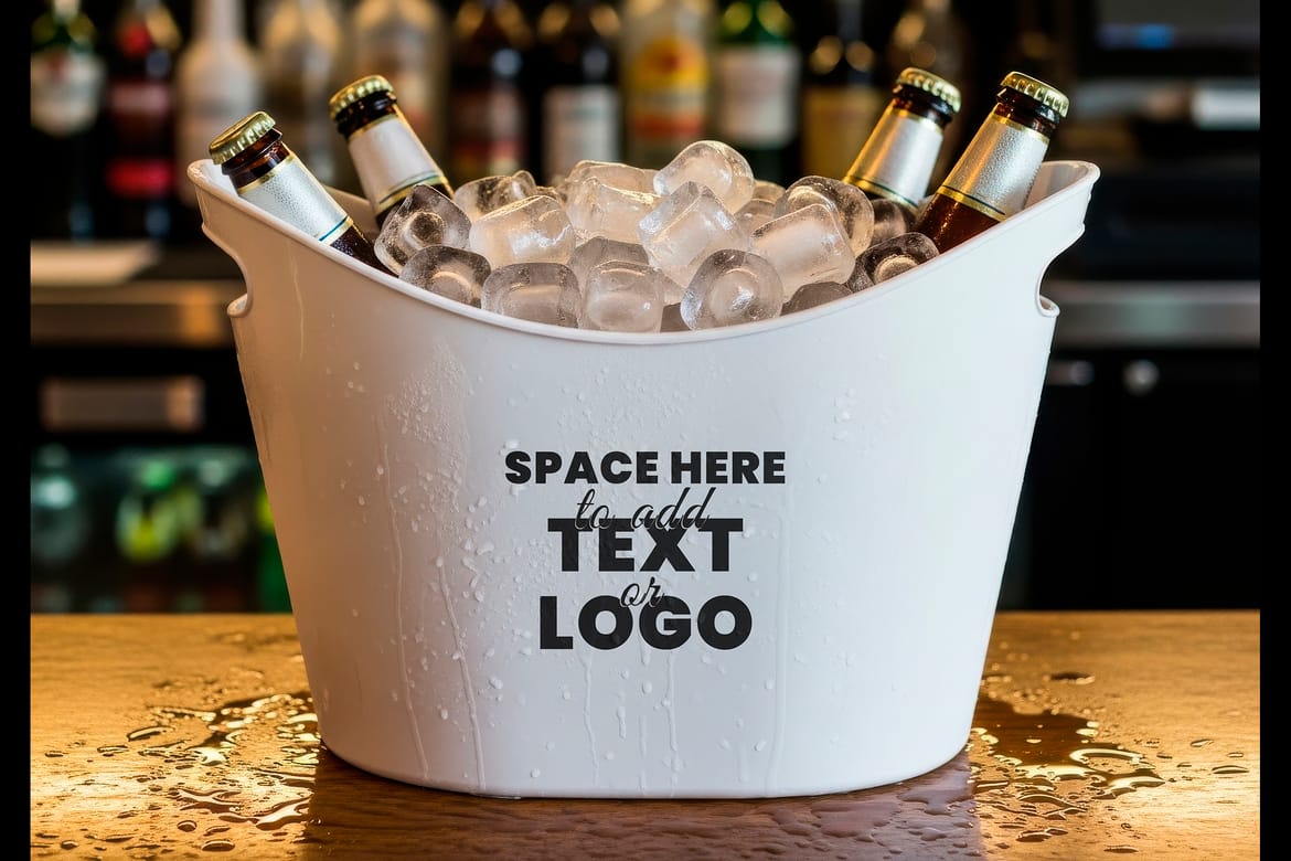 Beer Bucket Mockups