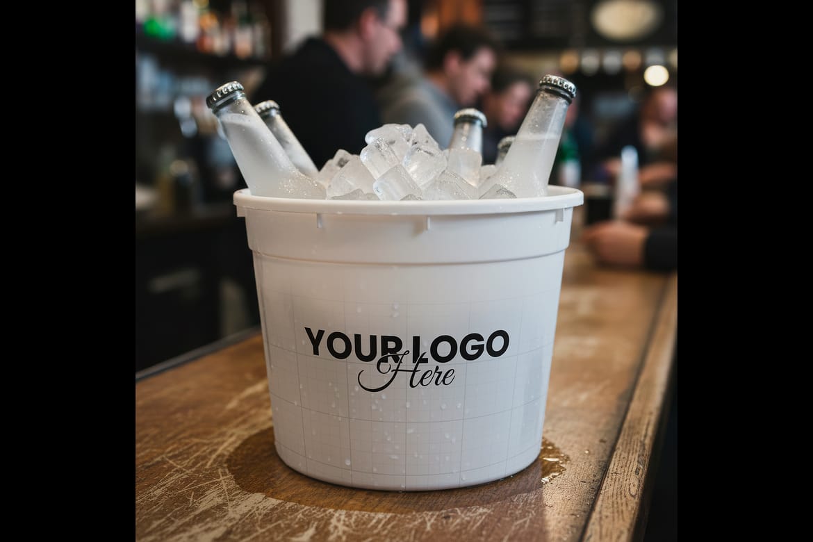 Beer Bucket Mockups