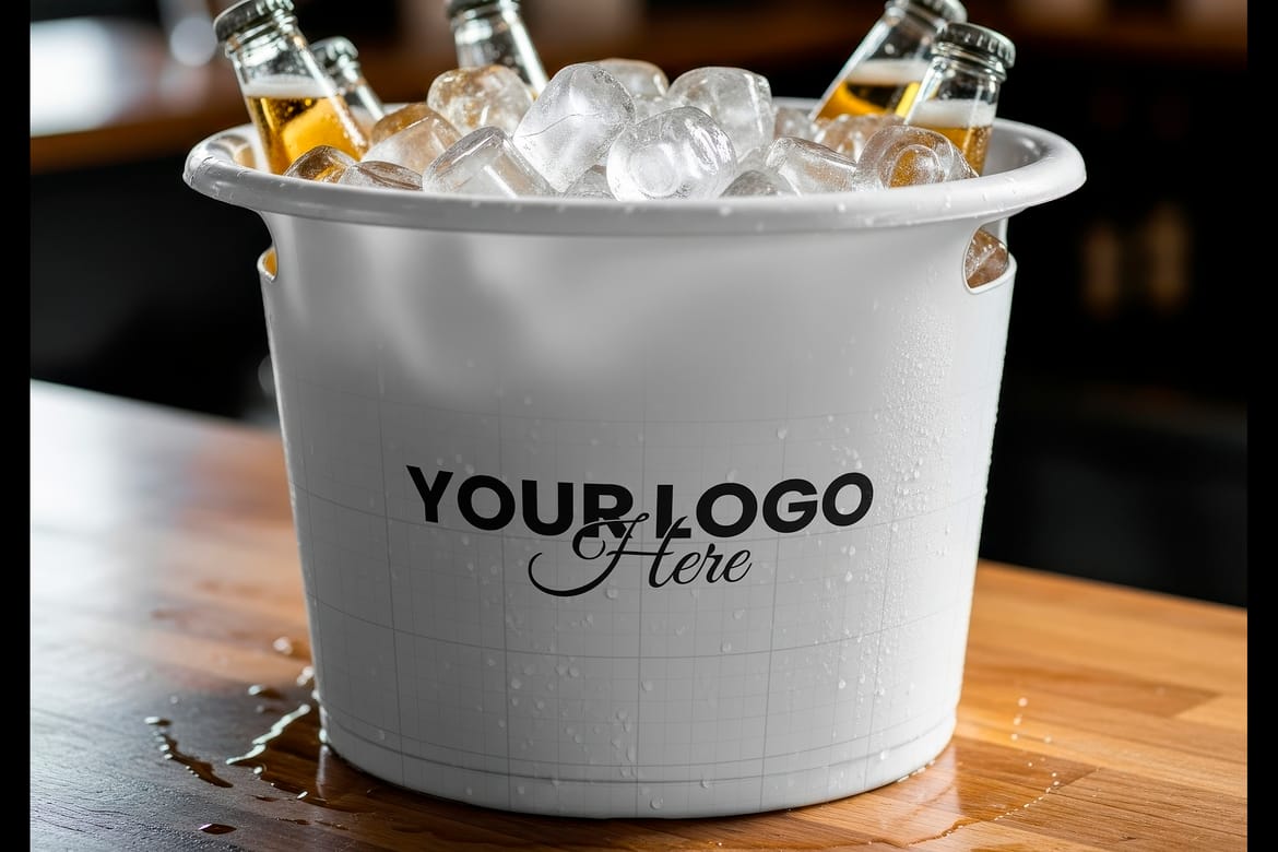 Beer Bucket Mockups