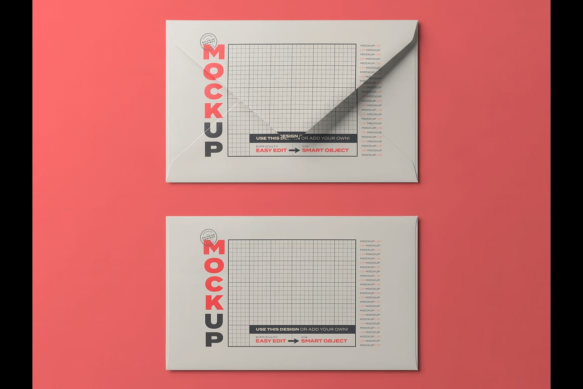 Envelope and Cards Mockups