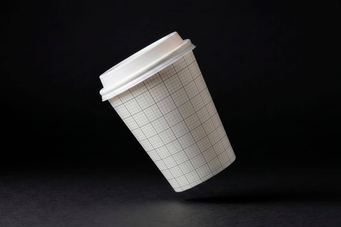 Set of Takeaway Cups Mockups