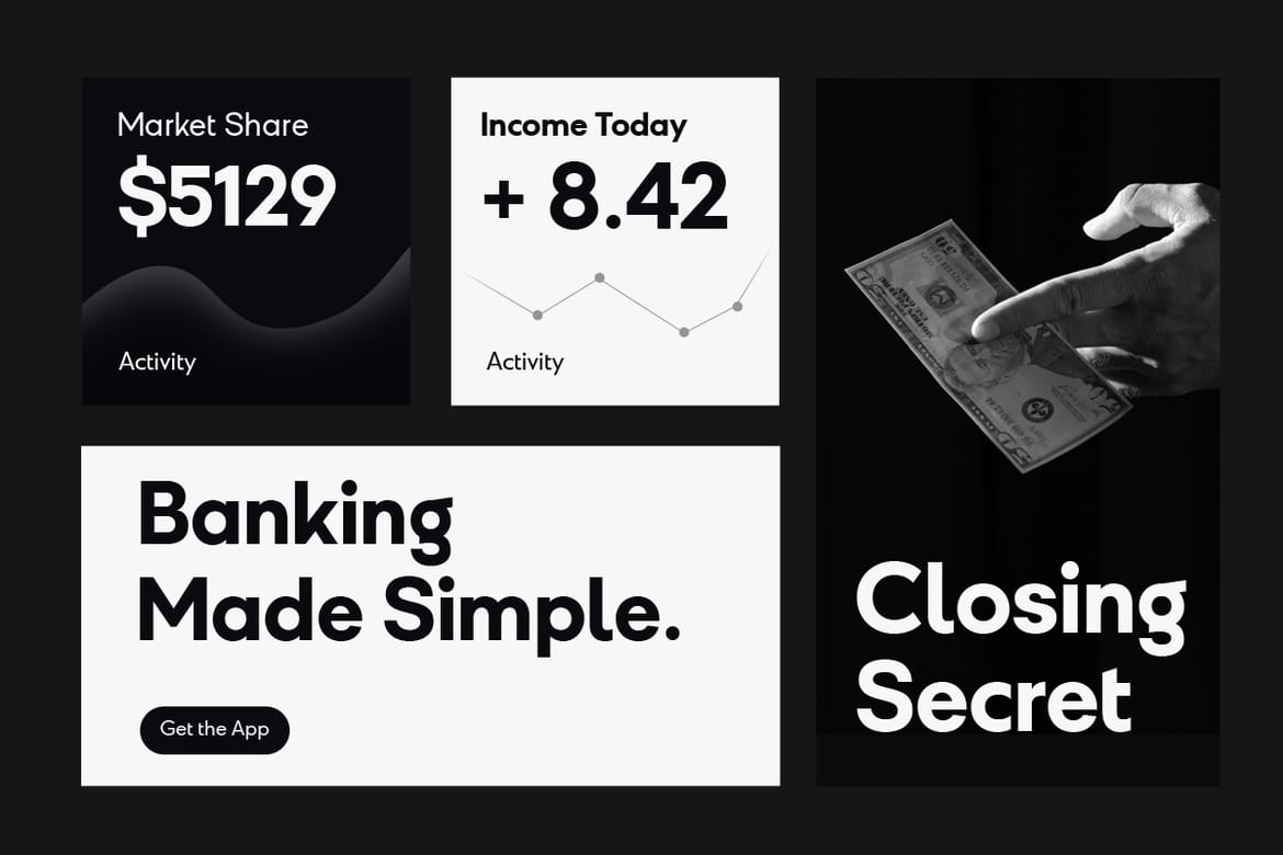 Gutica – Geometric Font Family