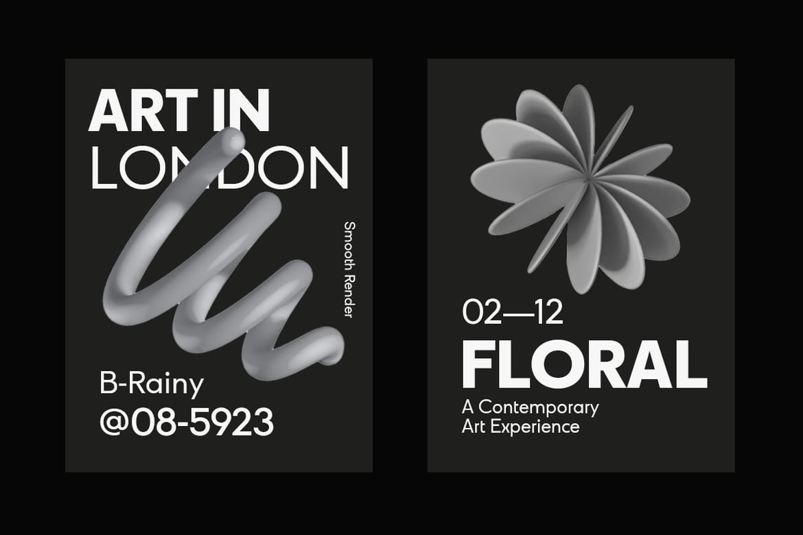 Gutica – Geometric Font Family