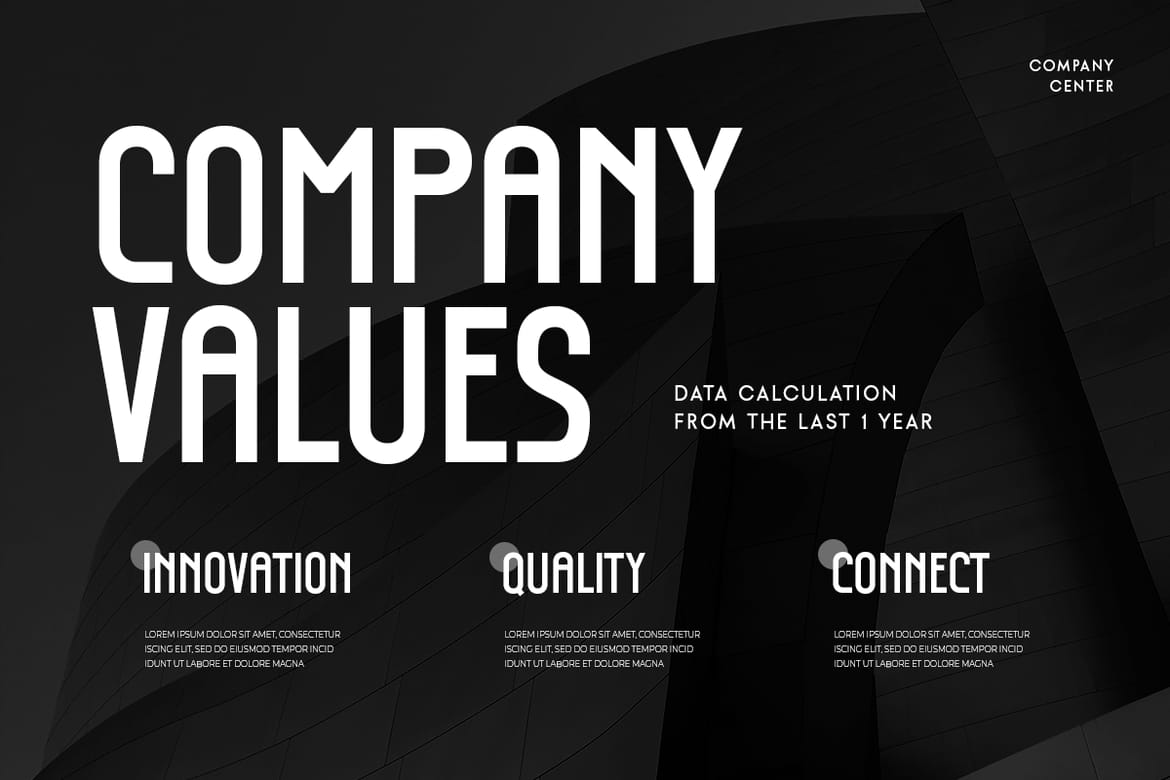 Ronald - Modern Condensed Font