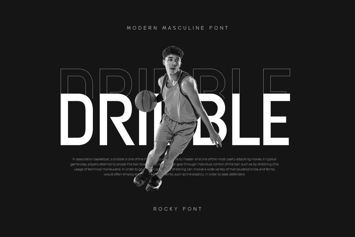 Rocky - Modern Masculine Font