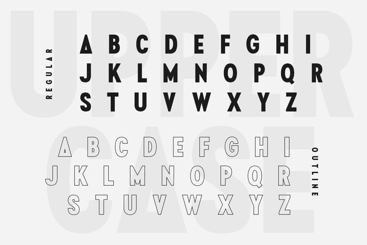 Brave - Modern Condensed Font