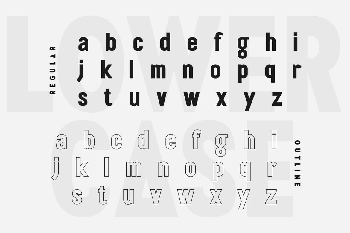 Brave - Modern Condensed Font