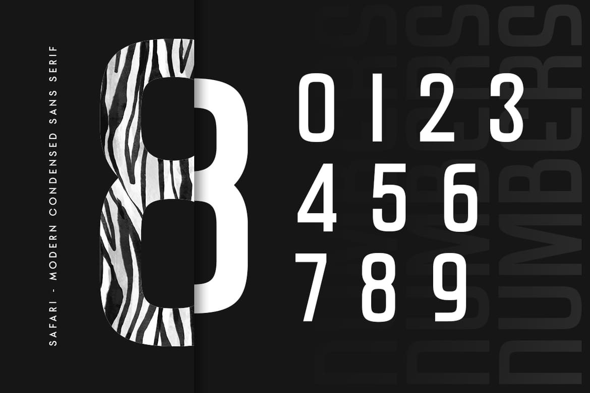 Safari - Modern Condensed Sans Serif