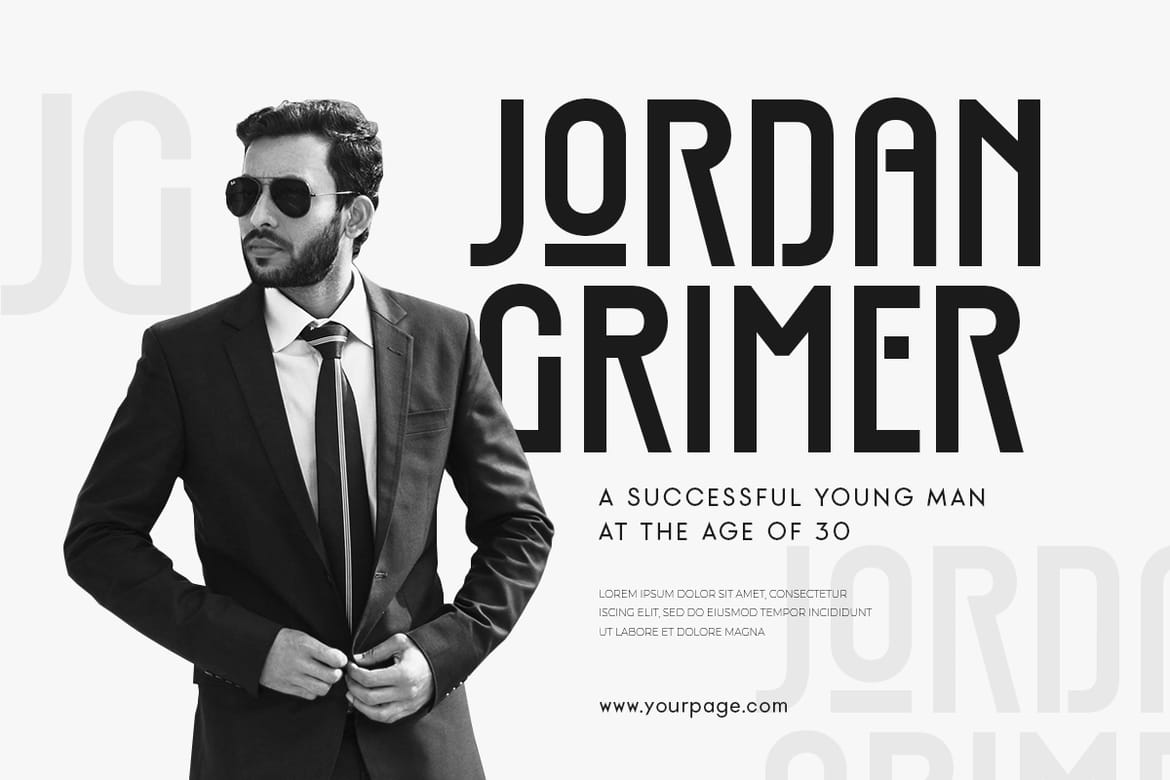 Ronald - Modern Condensed Font