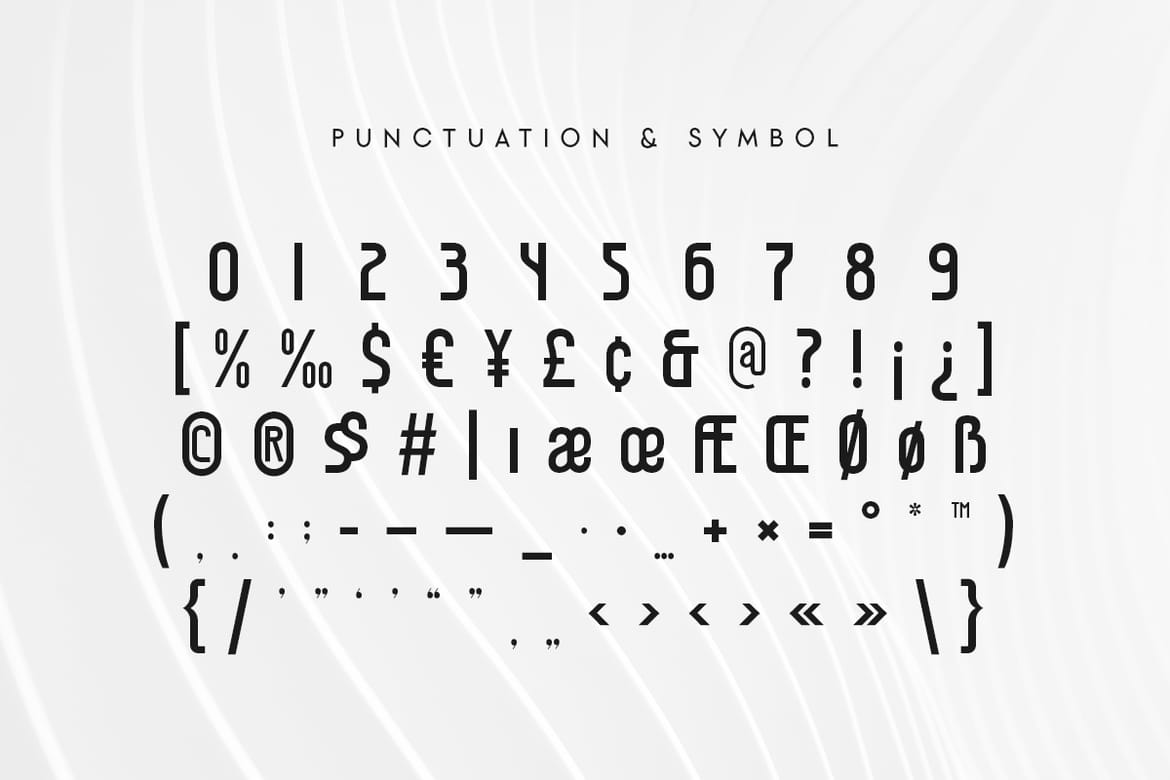 Ronald - Modern Condensed Font