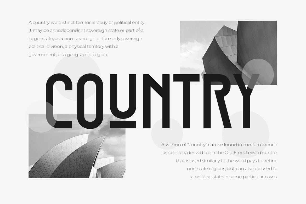 Ronald - Modern Condensed Font