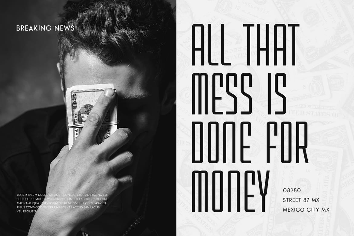 Highest - Ultra Condensed Sans Serif