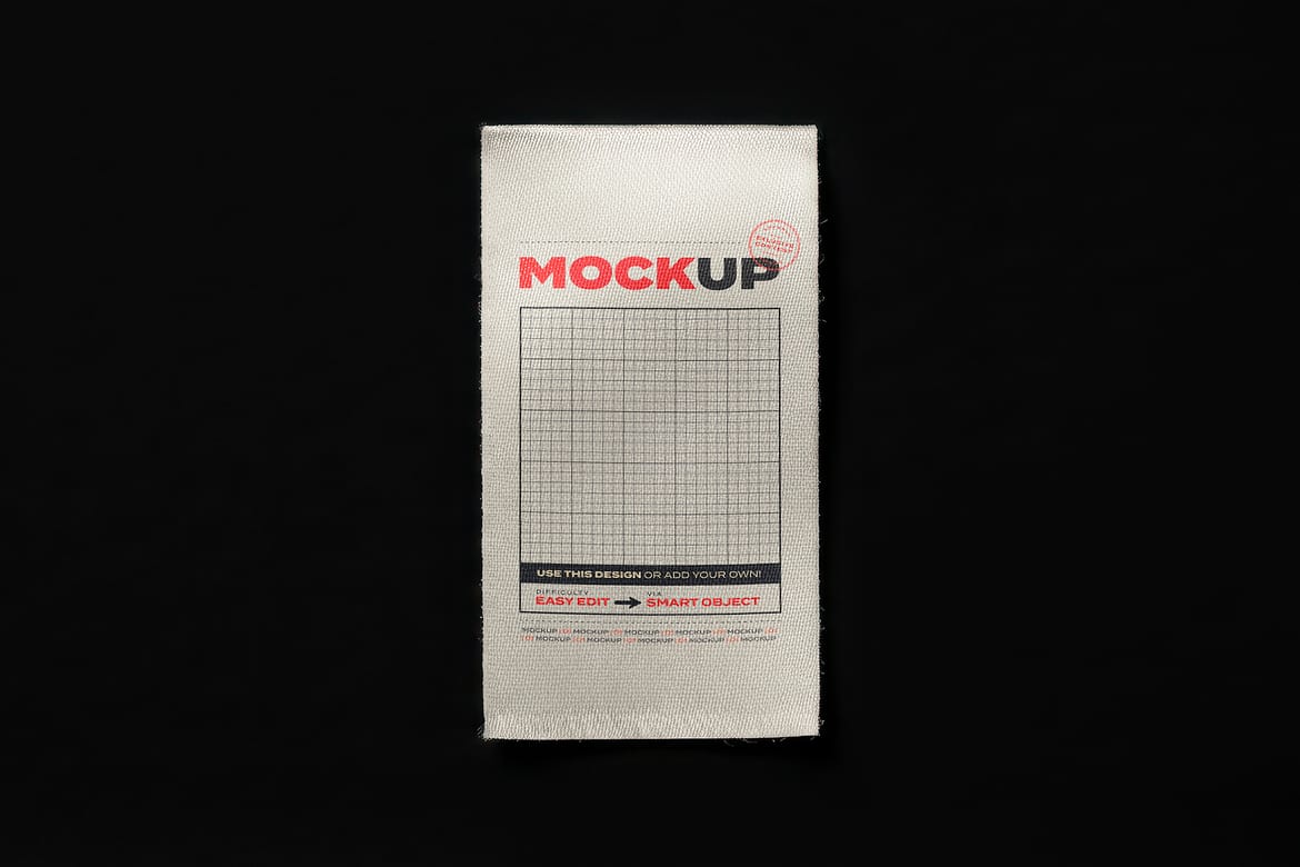 Isolated Label Collection Mockups
