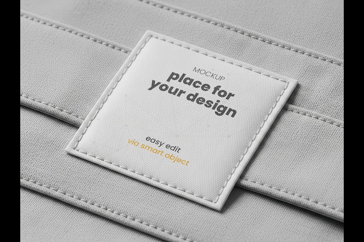 Clothes Label Collection Mockups