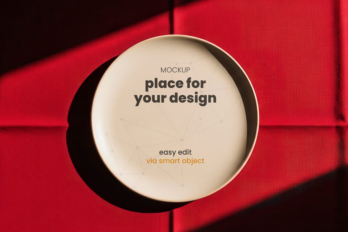 Ashtray and Cigarettes Dish Mockups