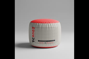 Ottoman Pouf Design Mockups