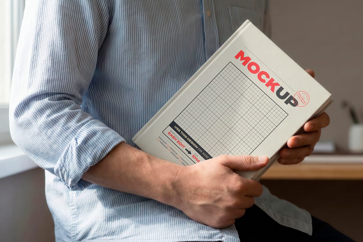 Hard Cover Book Collection Mockups
