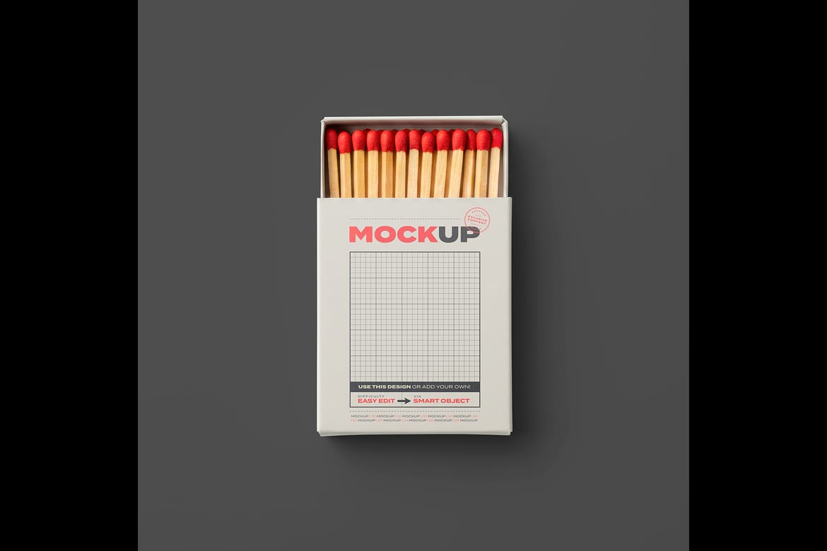 Matches Design Collection Mockups