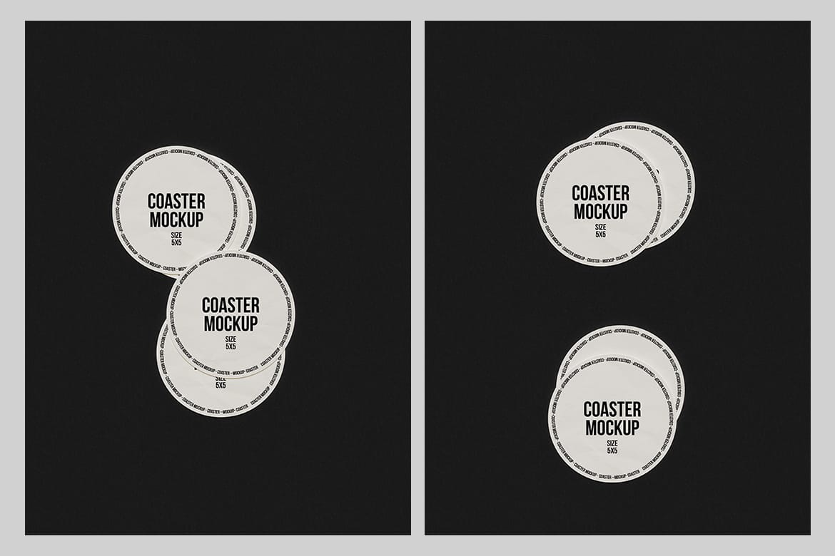 Coaster Mockup