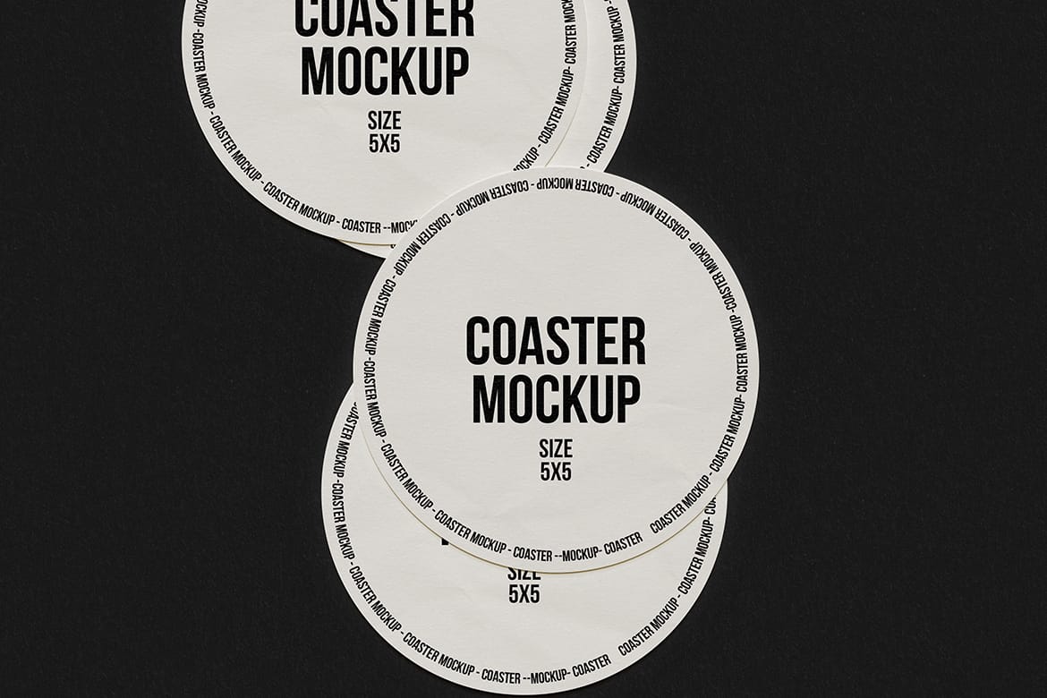 Coaster Mockup